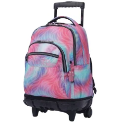Totto - Mochila Renglones con ruedas Glitter Fritz