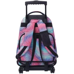 Totto - Mochila Renglones con ruedas Glitter Fritz