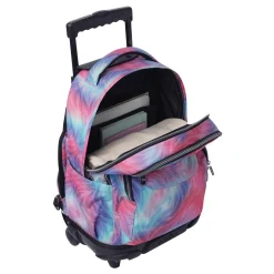 Totto - Mochila Renglones con ruedas Glitter Fritz