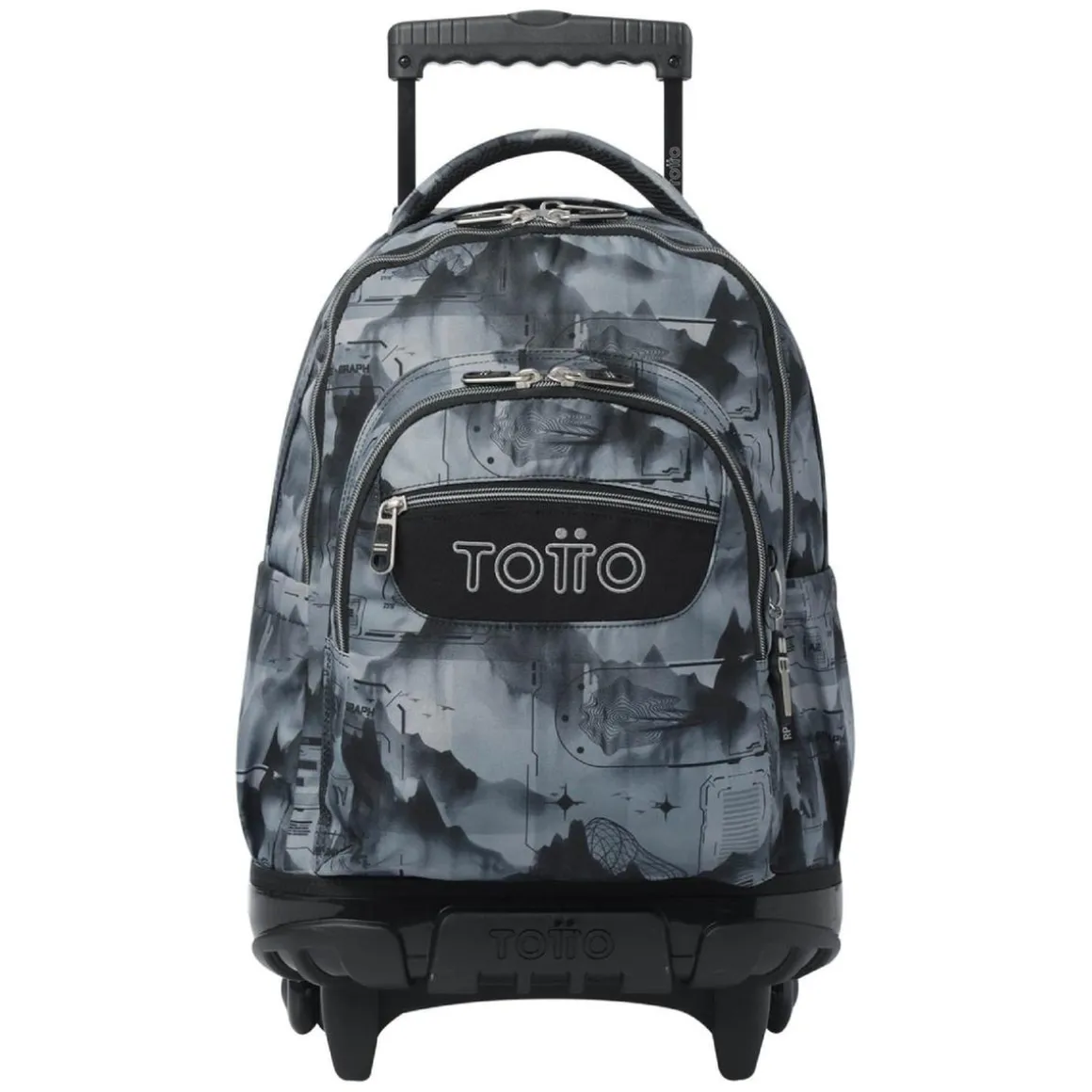 Totto - Mochila Renglones con ruedas - Digital Hill