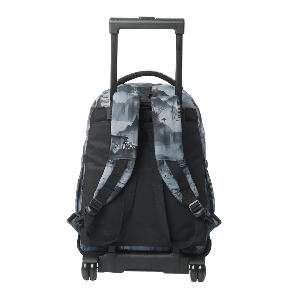 Totto - Mochila Tiza con ruedas Digital Hill