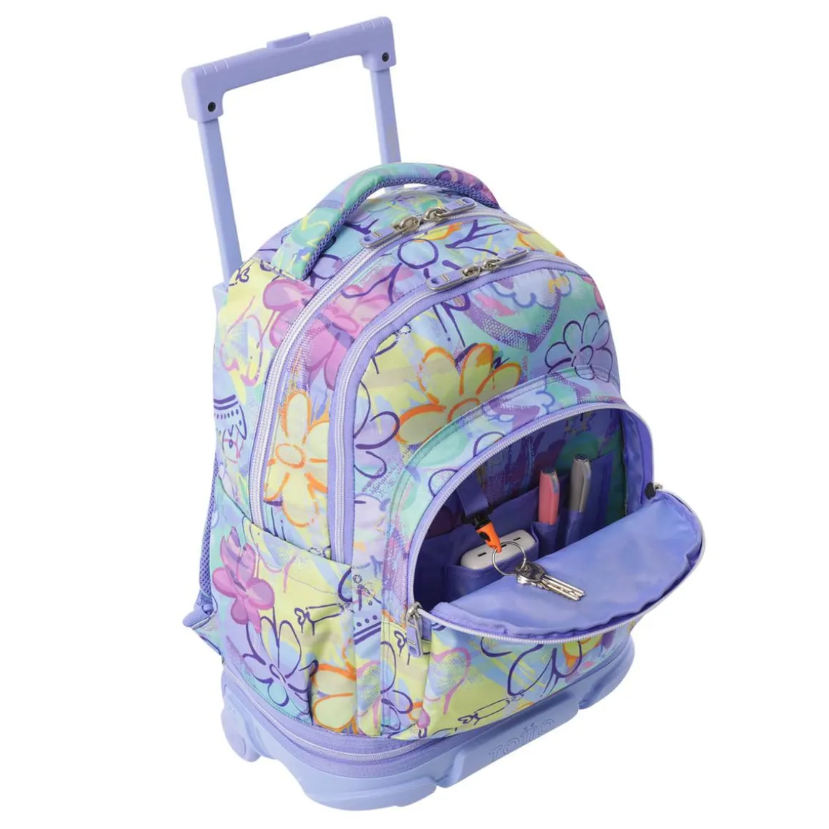 Totto - Mochila Tiza con ruedas Grafily