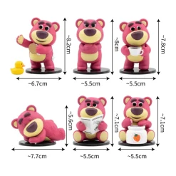 Toy Story - Mini figura Lotso Coleccionable - Serie Teddy Bear (Varios modelos)