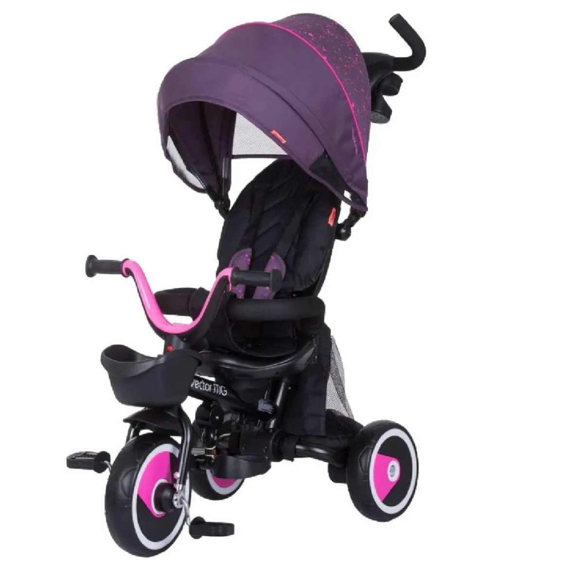Triciclo evolutivo plegable lila