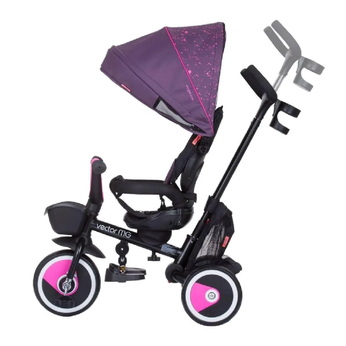 Triciclo evolutivo plegable lila