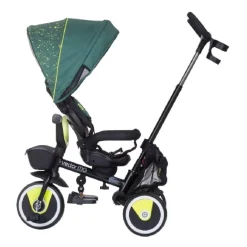 Triciclo evolutivo plegable verde
