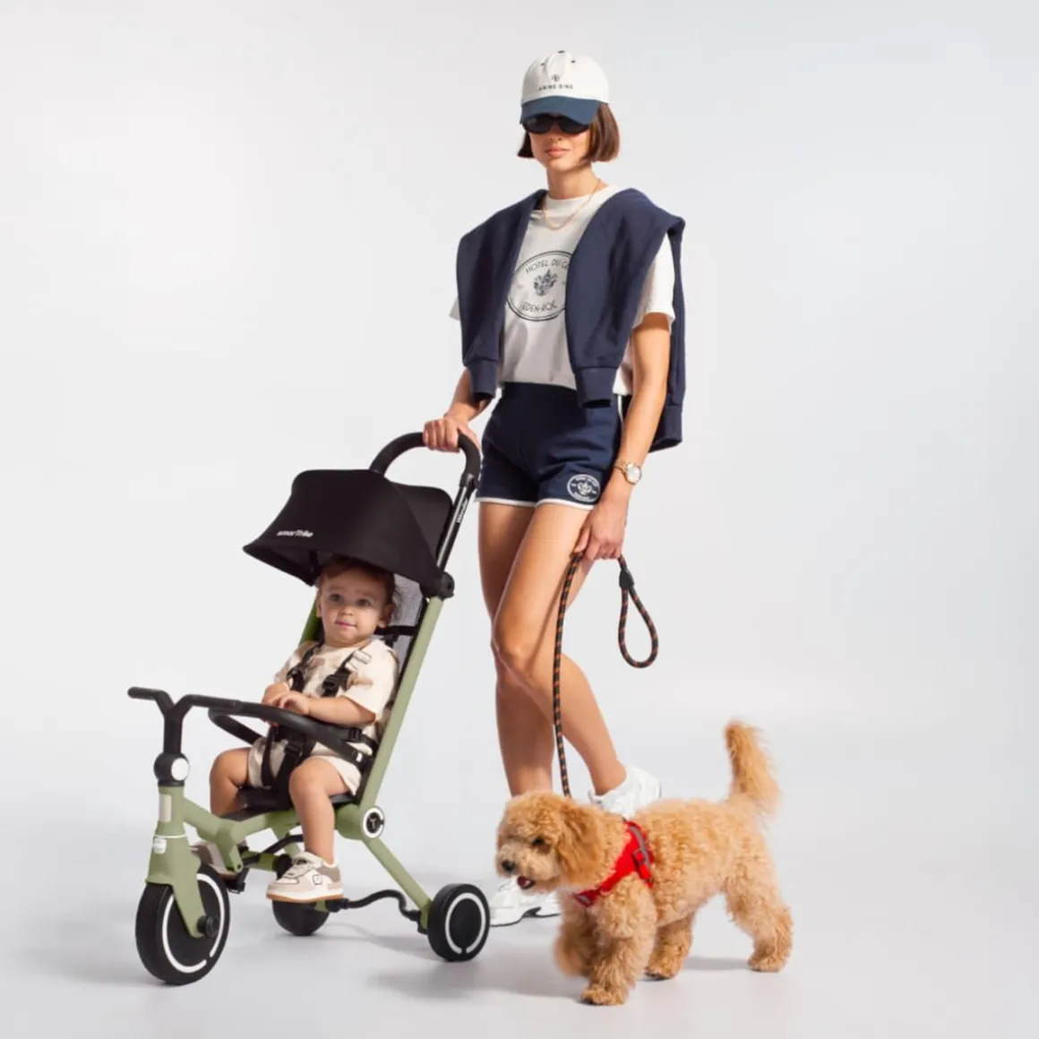 Triciclo evolutivo Wonder color verde