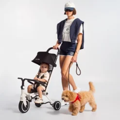 Triciclo evolutivo Wonder color hueso