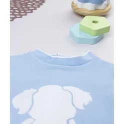 Tutina bebé azul con perrito