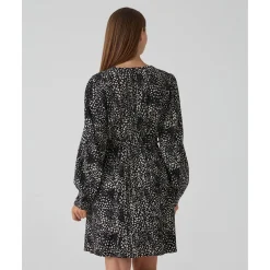 Vestido premamá para lactancia con estampado animal