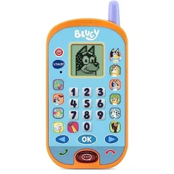 Vtech - Bluey - Teléfono de actividades educativo con aprendizaje de números, cálculo y lógica ㅤ