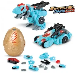 Vtech - Sorpresa de Switch&Go Dinos transformable en Dino-Car (Varios modelos) ㅤ