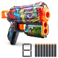 X-Shot - Pistola de dardos Skins Flux (Varios modelos)