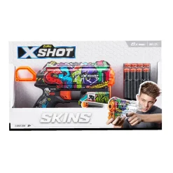 X-Shot - Pistola de dardos Skins Flux (Varios modelos)