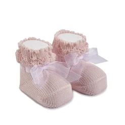 Zapatos de punto con lacito